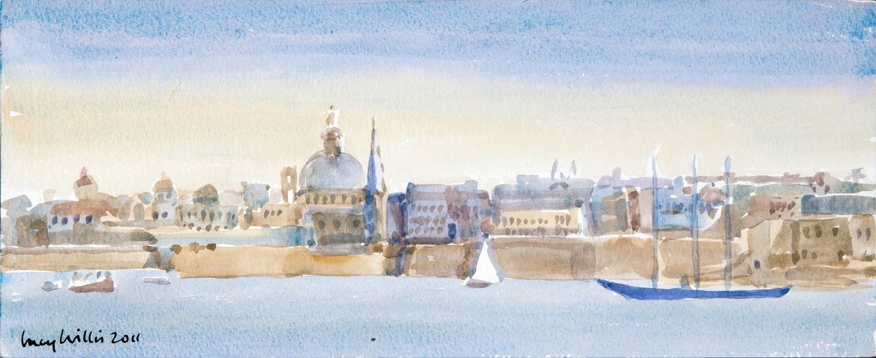 Skyline de Valletta, 2011 de Lucy Willis