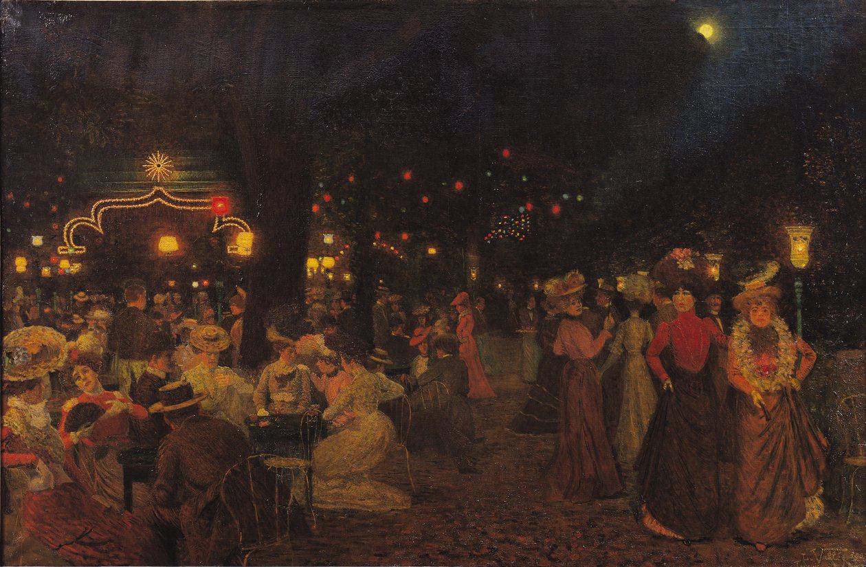 O Bal Bullier, 1902 de Ludovic Vallee