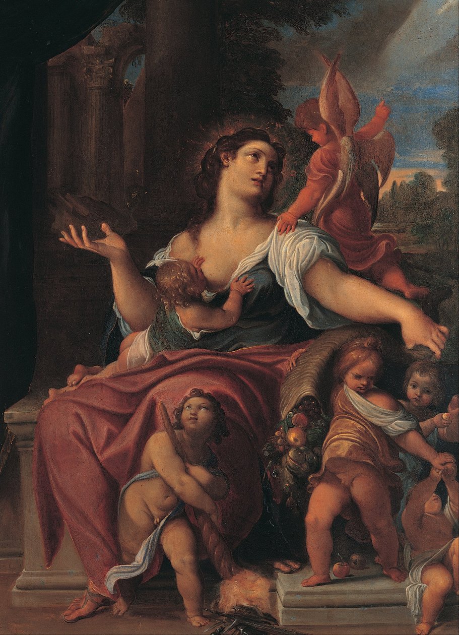 Alegoria da Providência de Ludovico Carracci
