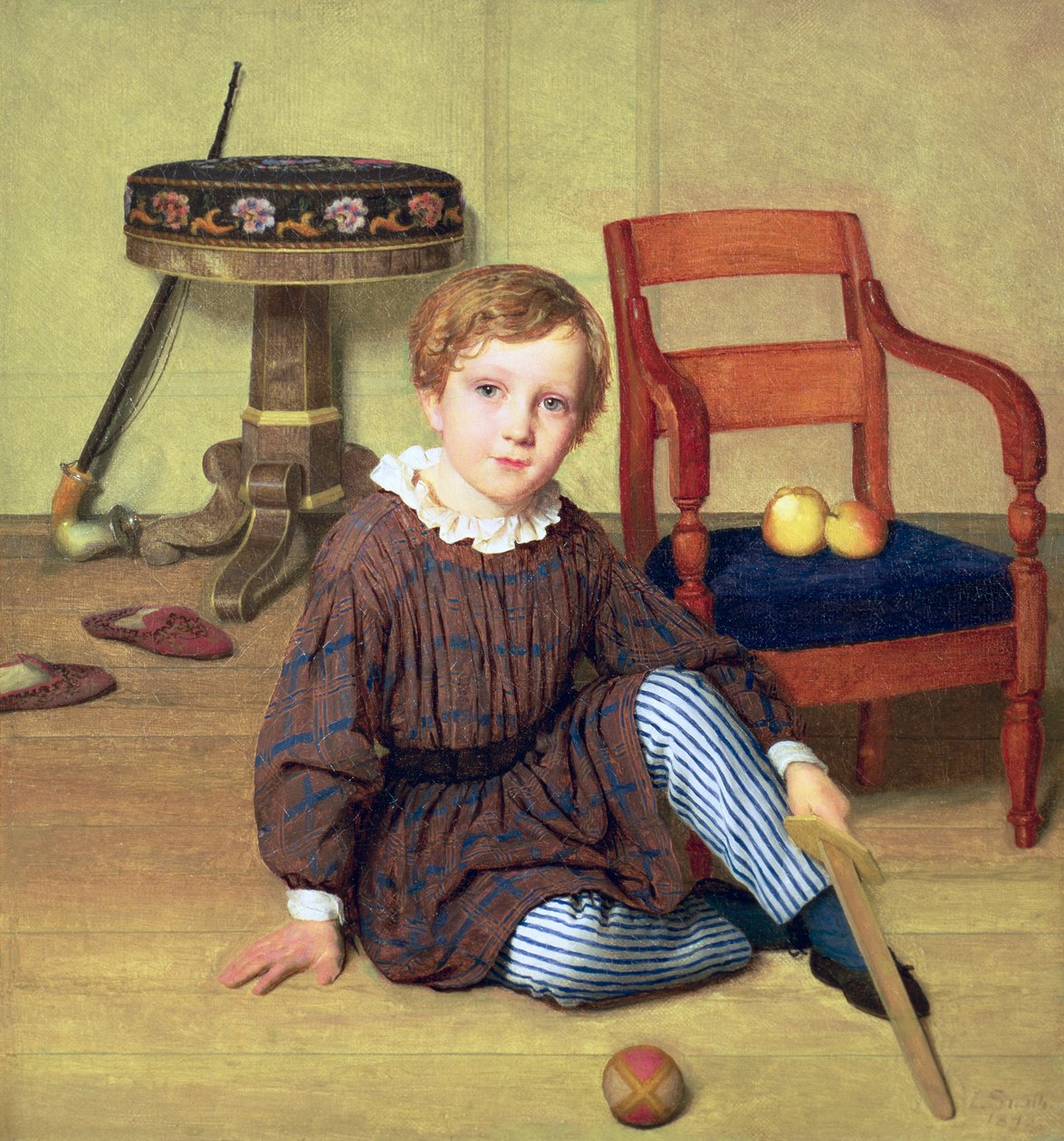 Infância de Ludvig August Smith
