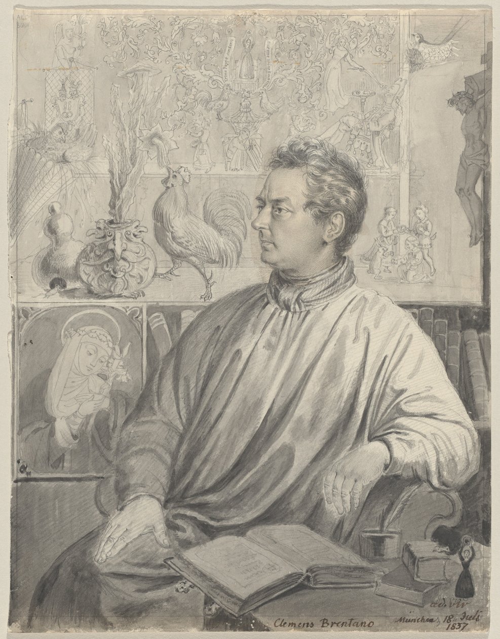 Clemens Brentano de Ludwig Emil Grimm