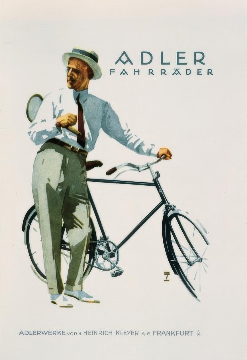 Bicicletas Eagle de Ludwig Hohlwein