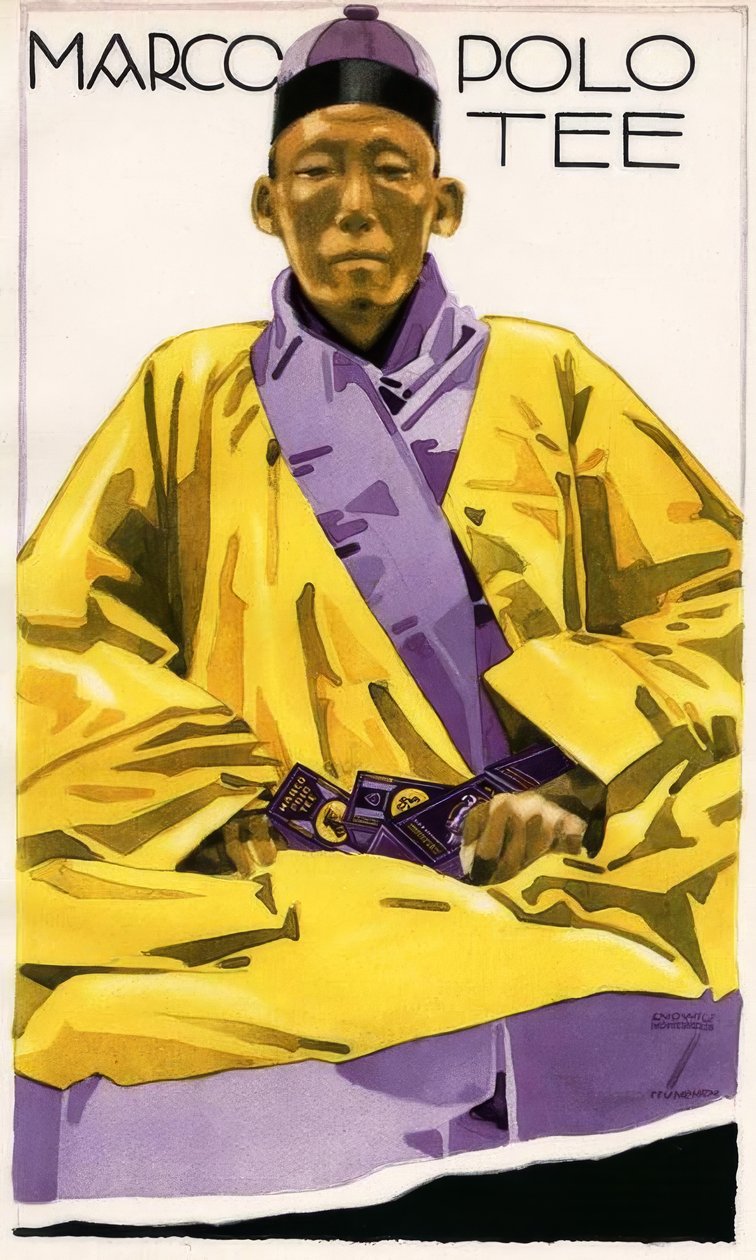Chá Marco Polo de Ludwig Hohlwein