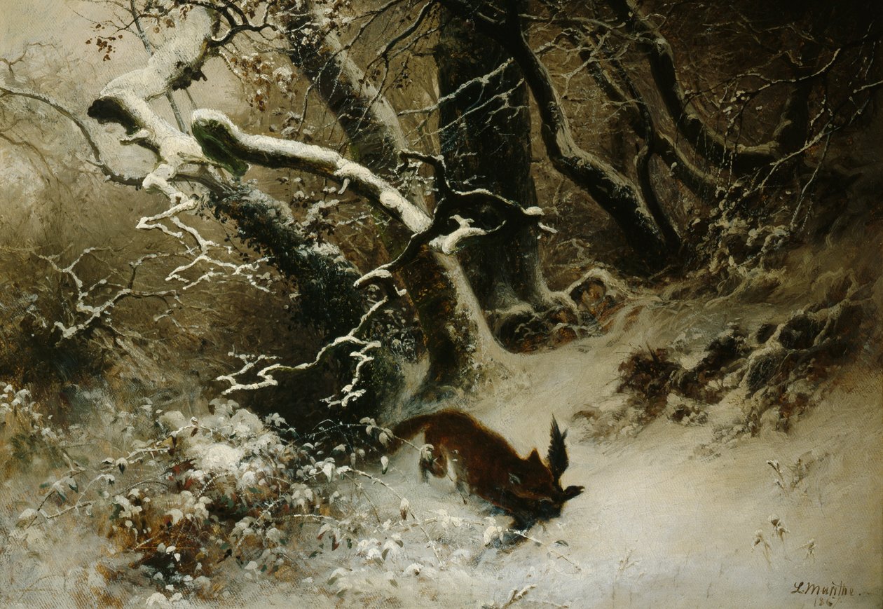 Paisagem de Inverno de Ludwig Munthe