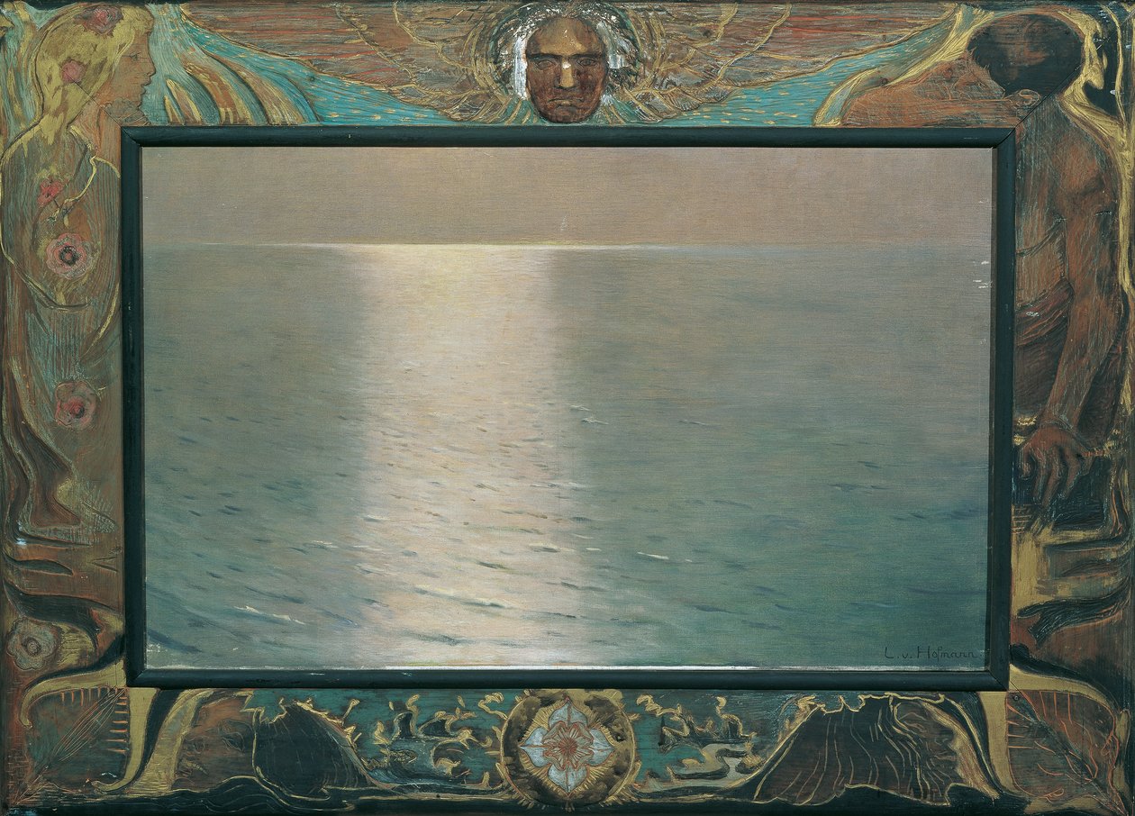 Largo (Pôr-do-sol) de Ludwig von Hofmann