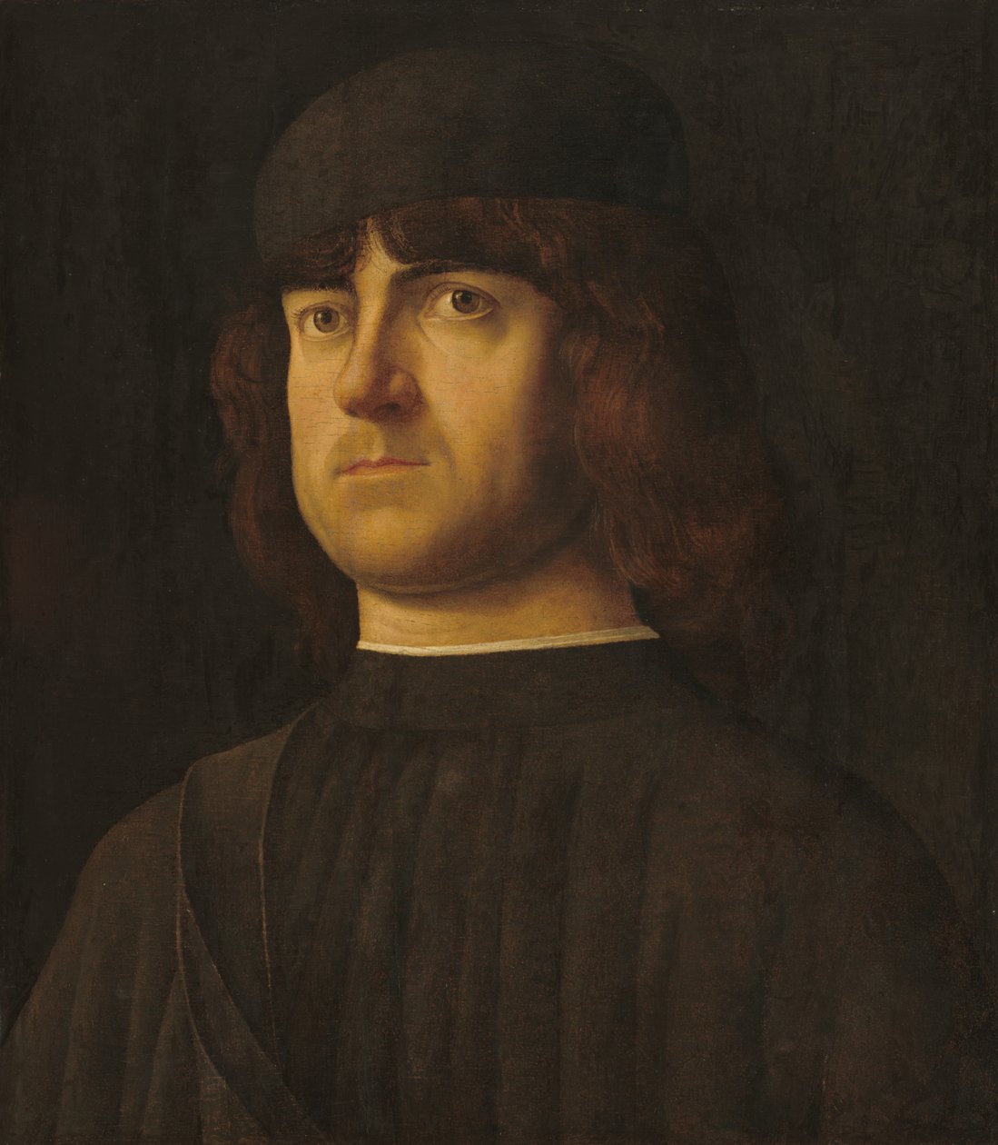 Retrato de um homem de Luigi Vivarini