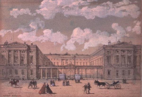 Vista de Versailles de Luigi Loir