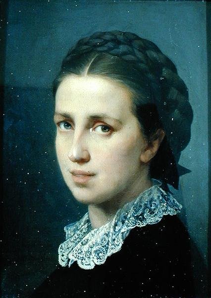 Auto-retrato de Luisa Mussini Piaggio