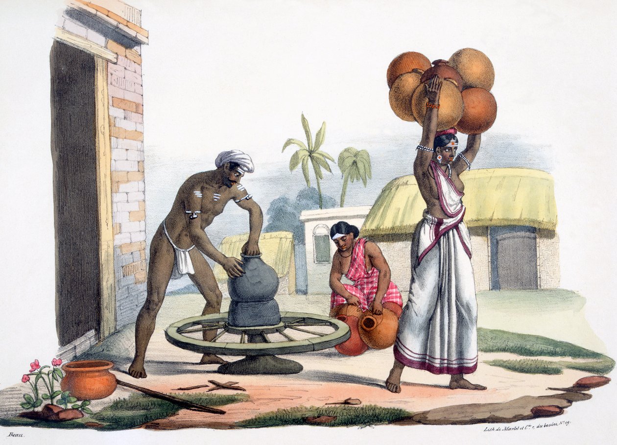 Um Potter, 1827-35 de M.E. Burnouf