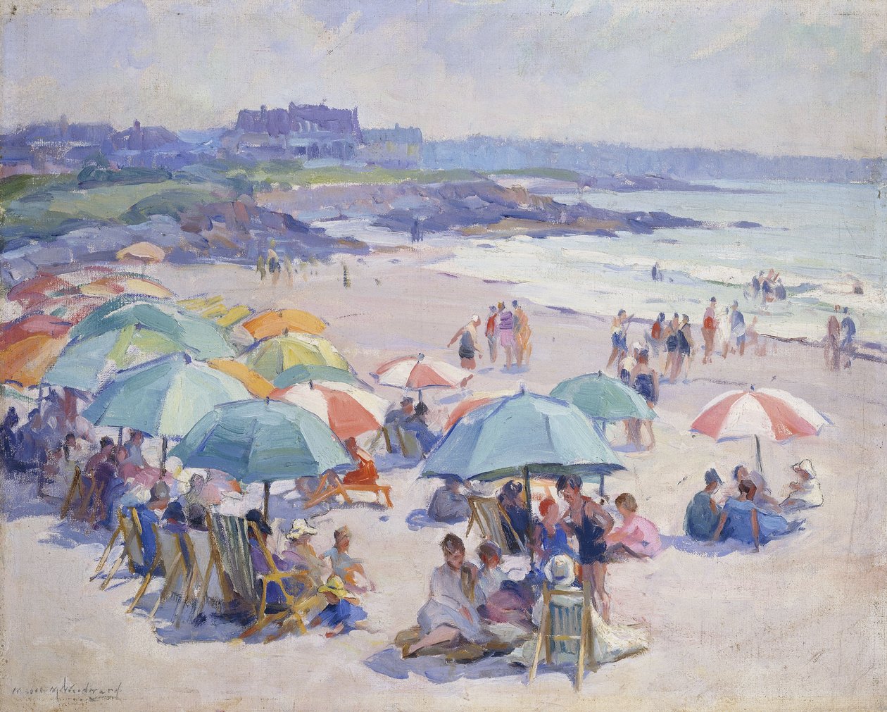 Uma tarde na praia de Mabel Woodward