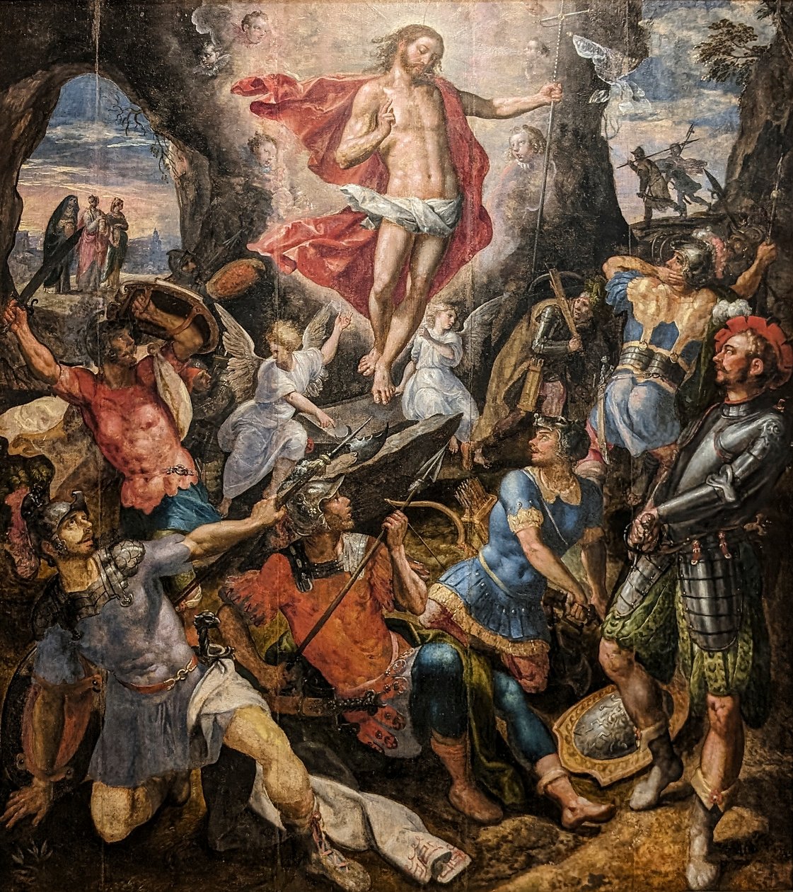 A ressurreição de Cristo de Maerten de Vos