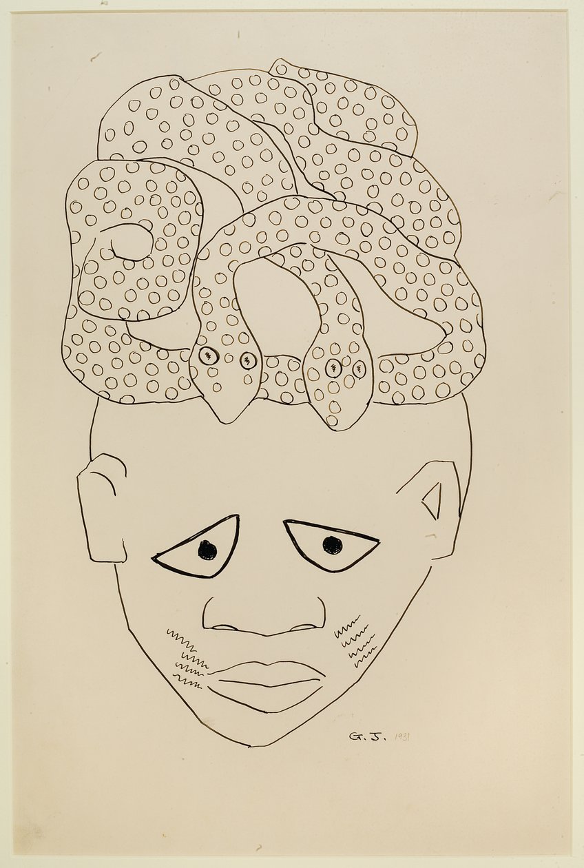 Estudo de uma Máscara de Malvin Gray Johnson
