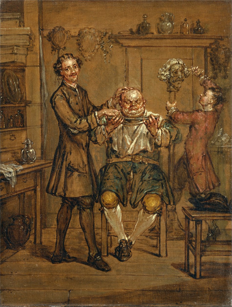 O barbeiro de Marcellus Laroon the Younger