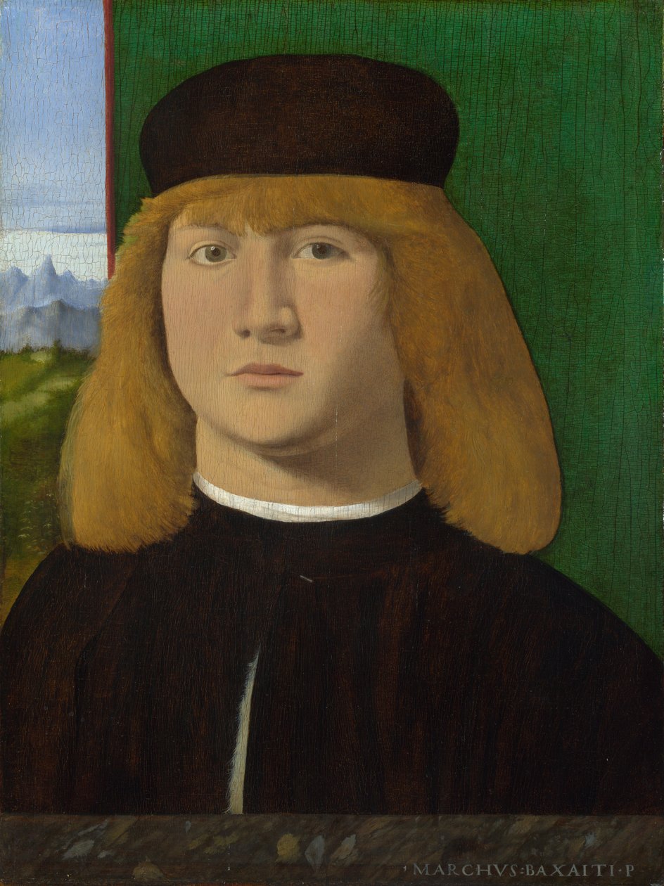 Retrato de um jovem de Marco Basaiti