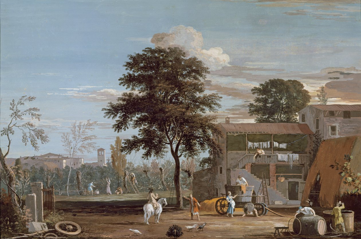 Uma fazenda no Veneto de Marco Ricci