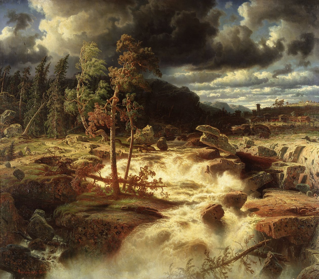 Cachoeira em Småland de Marcus Larson