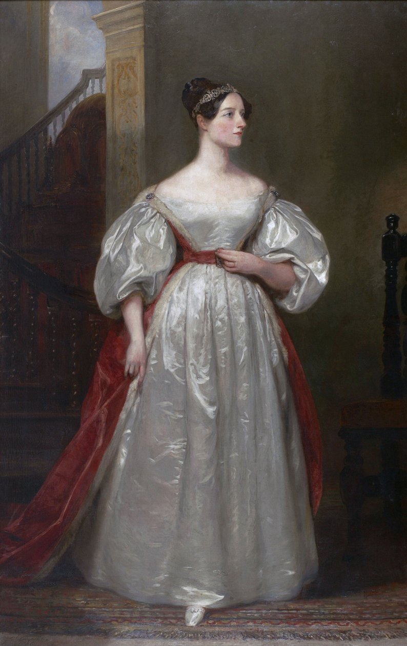 Retrato de Ada Lovelace (1815-1852) de Margaret Sarah Carpenter