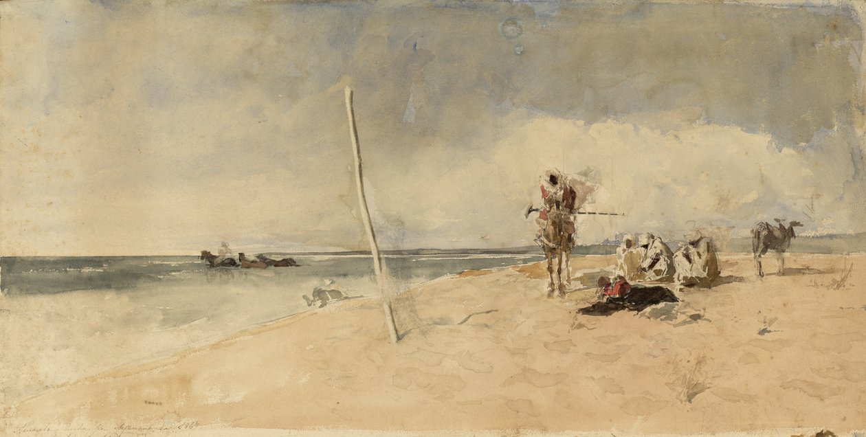 Praia africana de Marià Fortuny