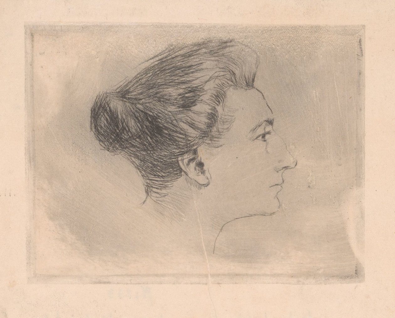 cabeça de mulher de Maria Hubrecht