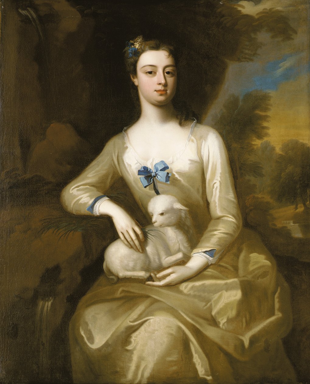 Retrato de uma senhora de Maria Verelst