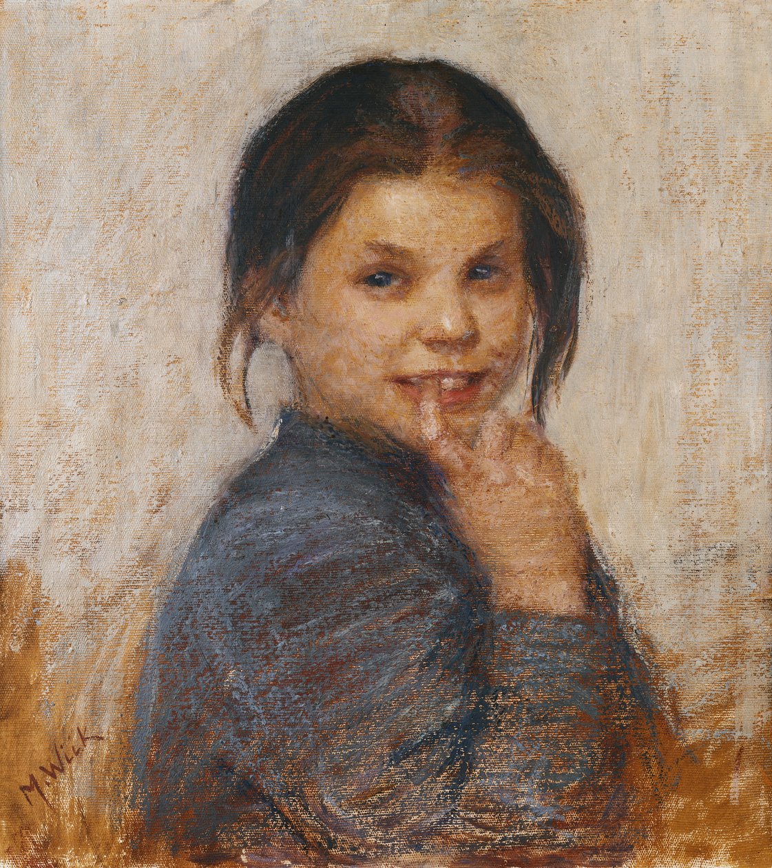 Retrato de uma menina, de Maria Wiik