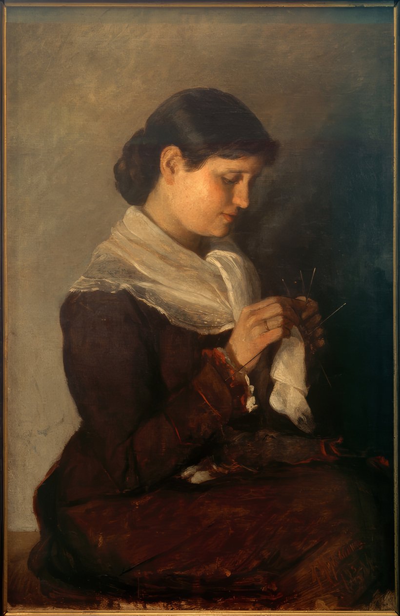 Retrato Vera Repin de Marianne von Werefkin