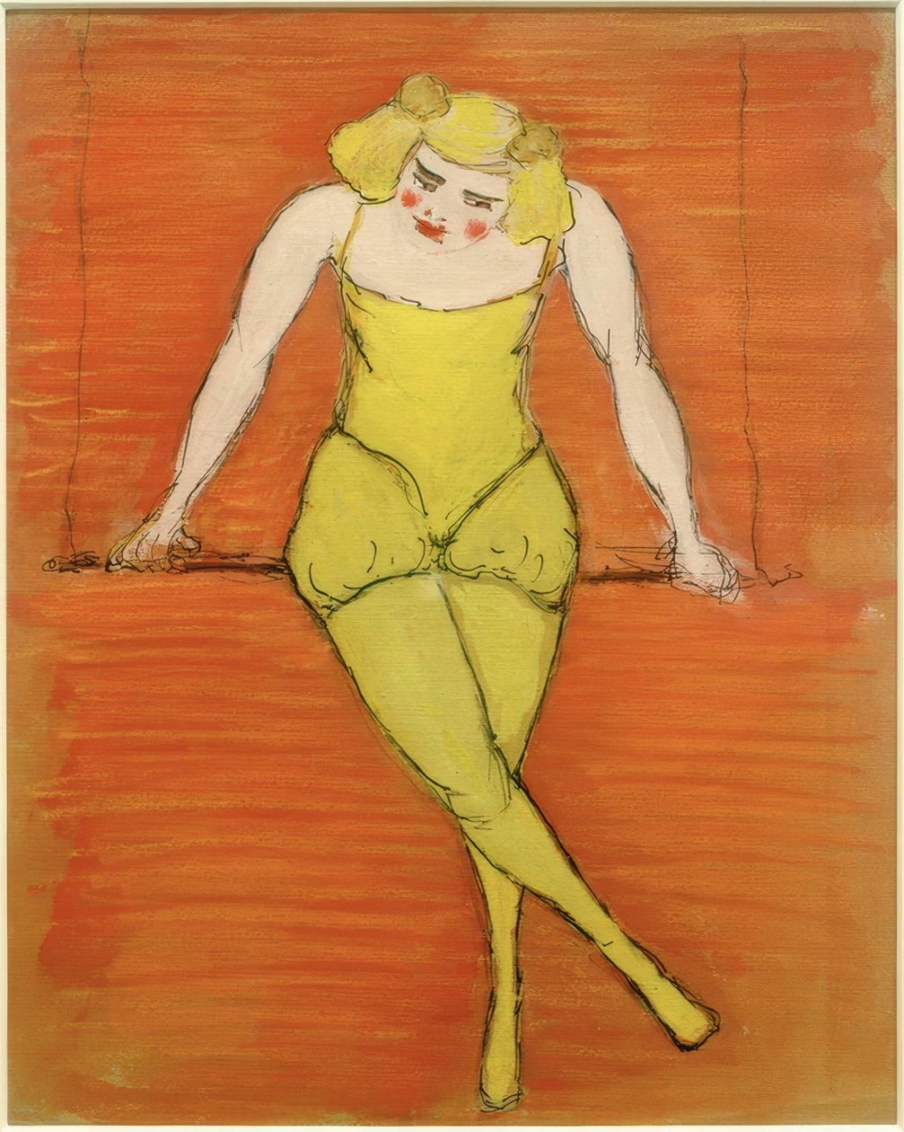 Trapezkünstlerin de Marianne von Werefkin