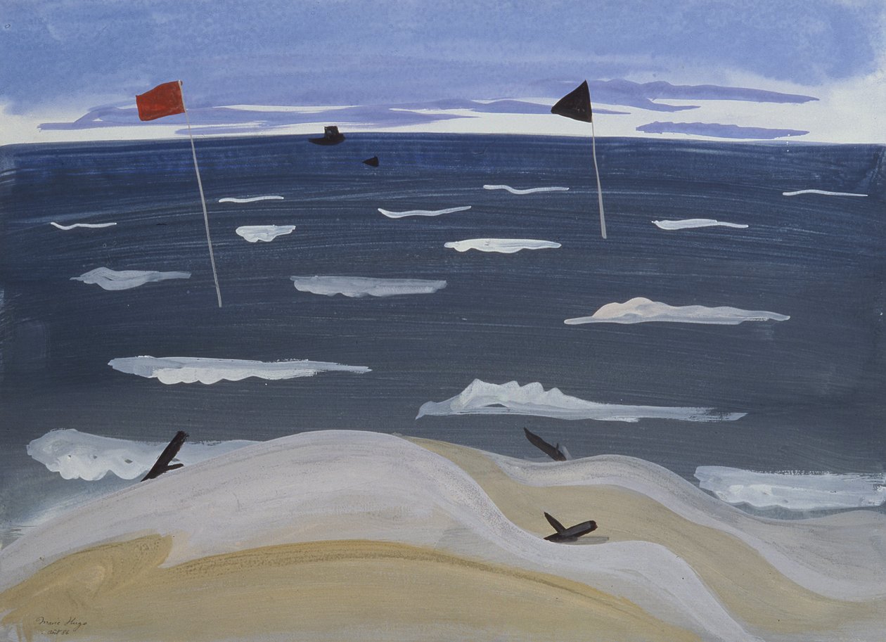 O mar por Mistral, 1987 de Marie Hugo