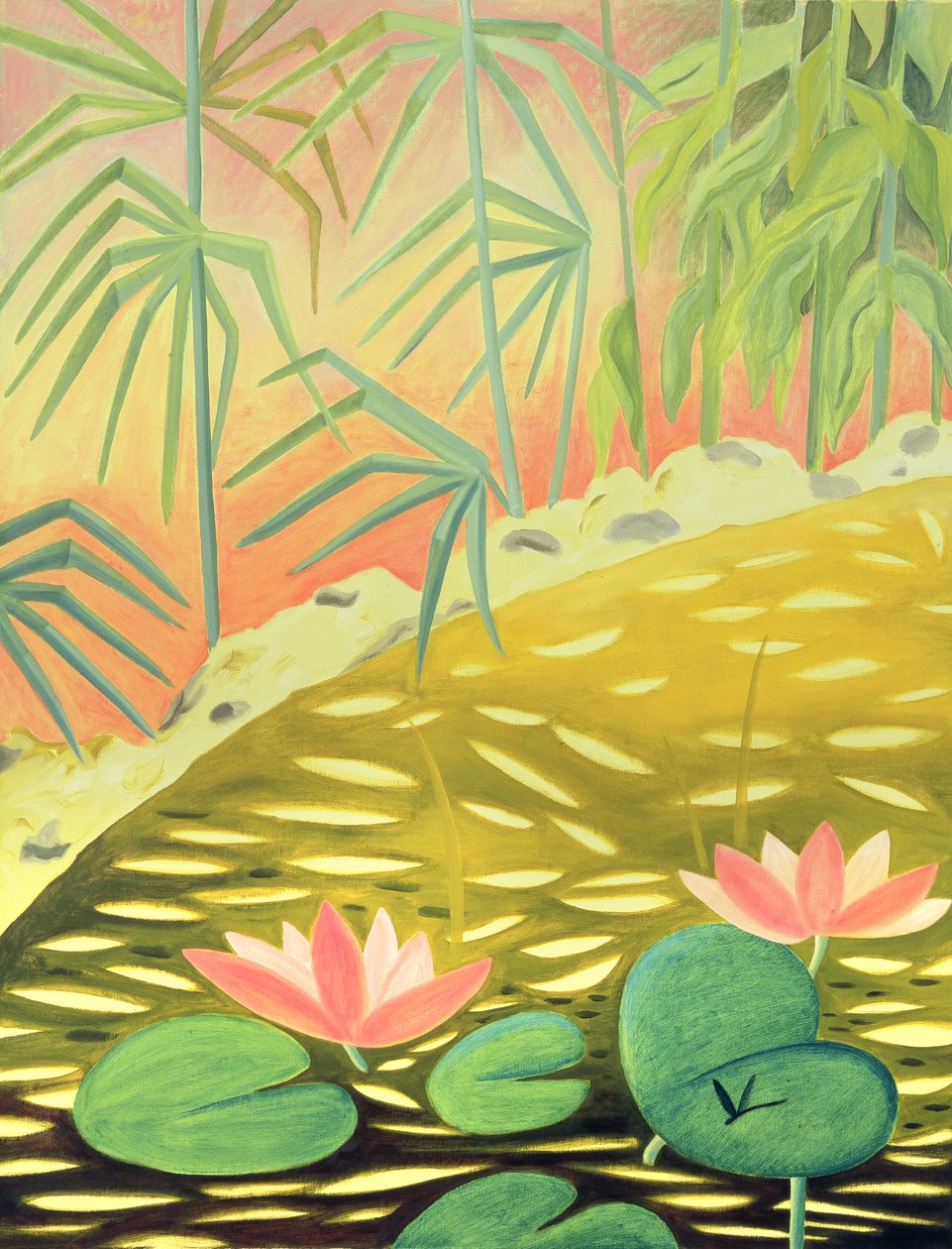 Water Lily Pond I, 1994 de Marie Hugo