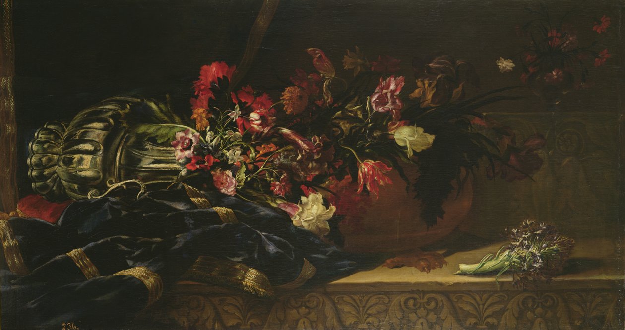 Flores em um pano de Mario Nuzzi