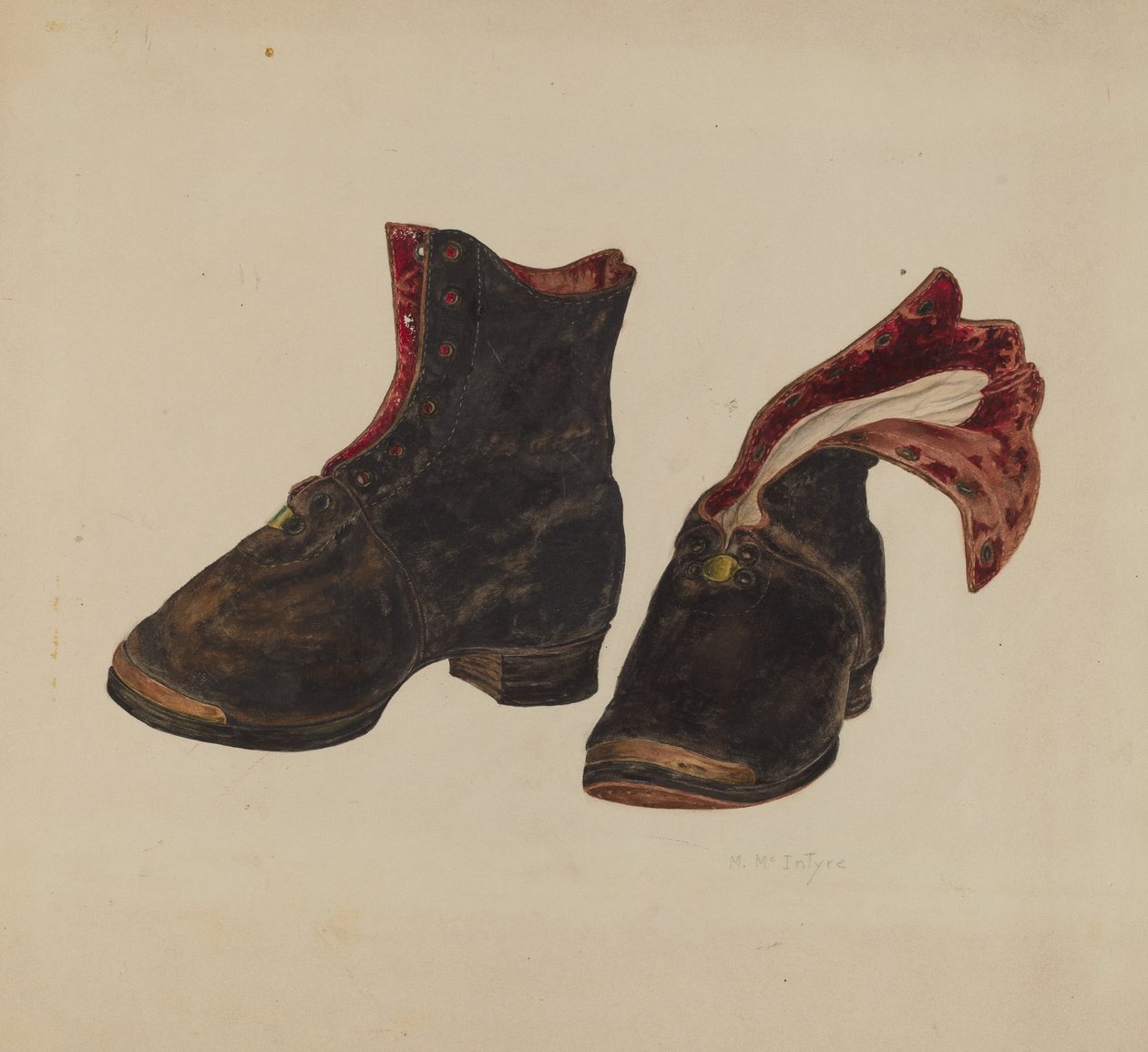Sapatos de menino de Marjorie McIntyre