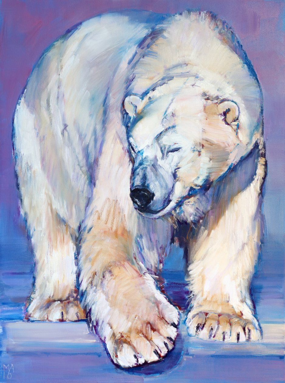 Grande Urso Branco, 2016 de Mark Adlington