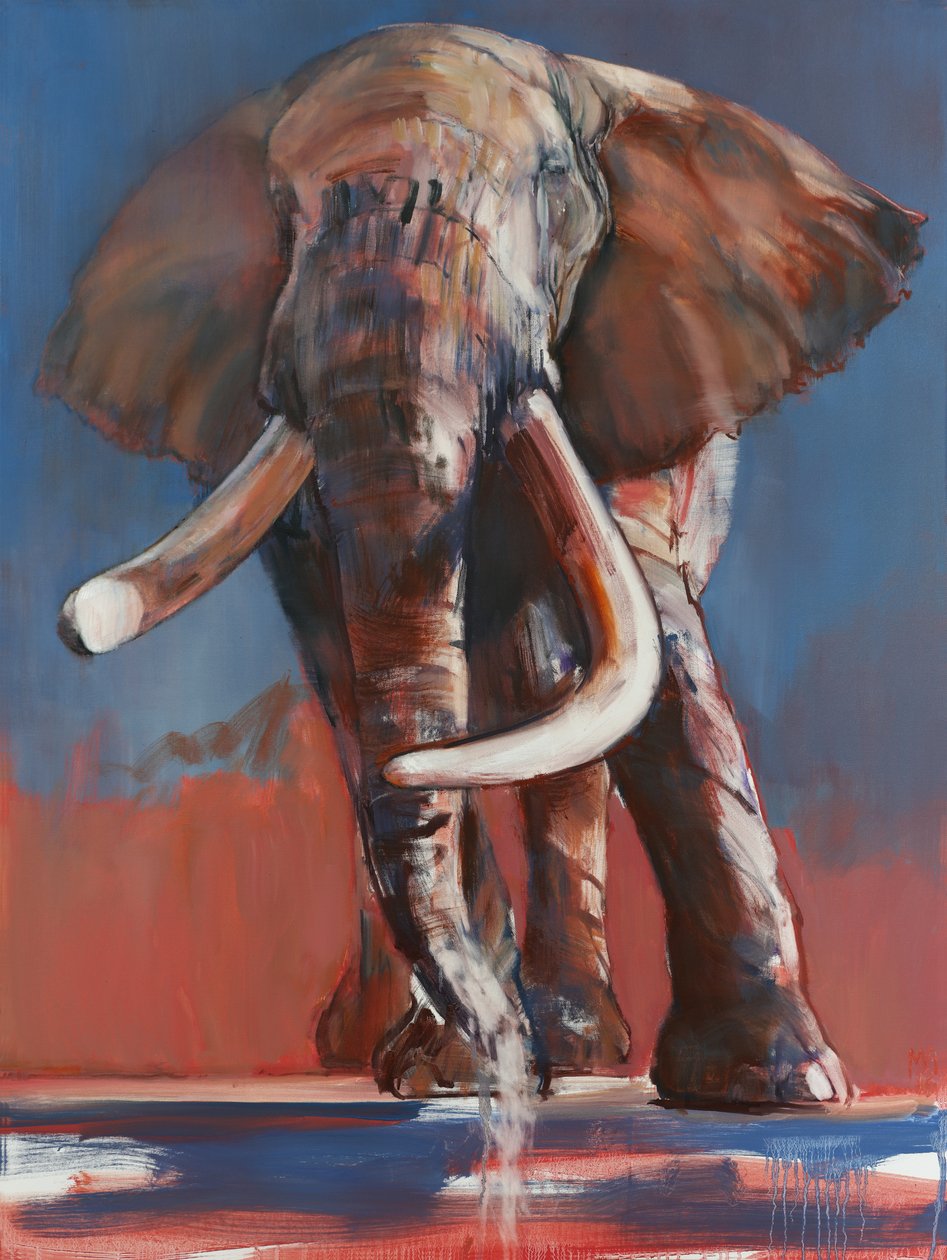 One Ton drinking, 2018 de Mark Adlington