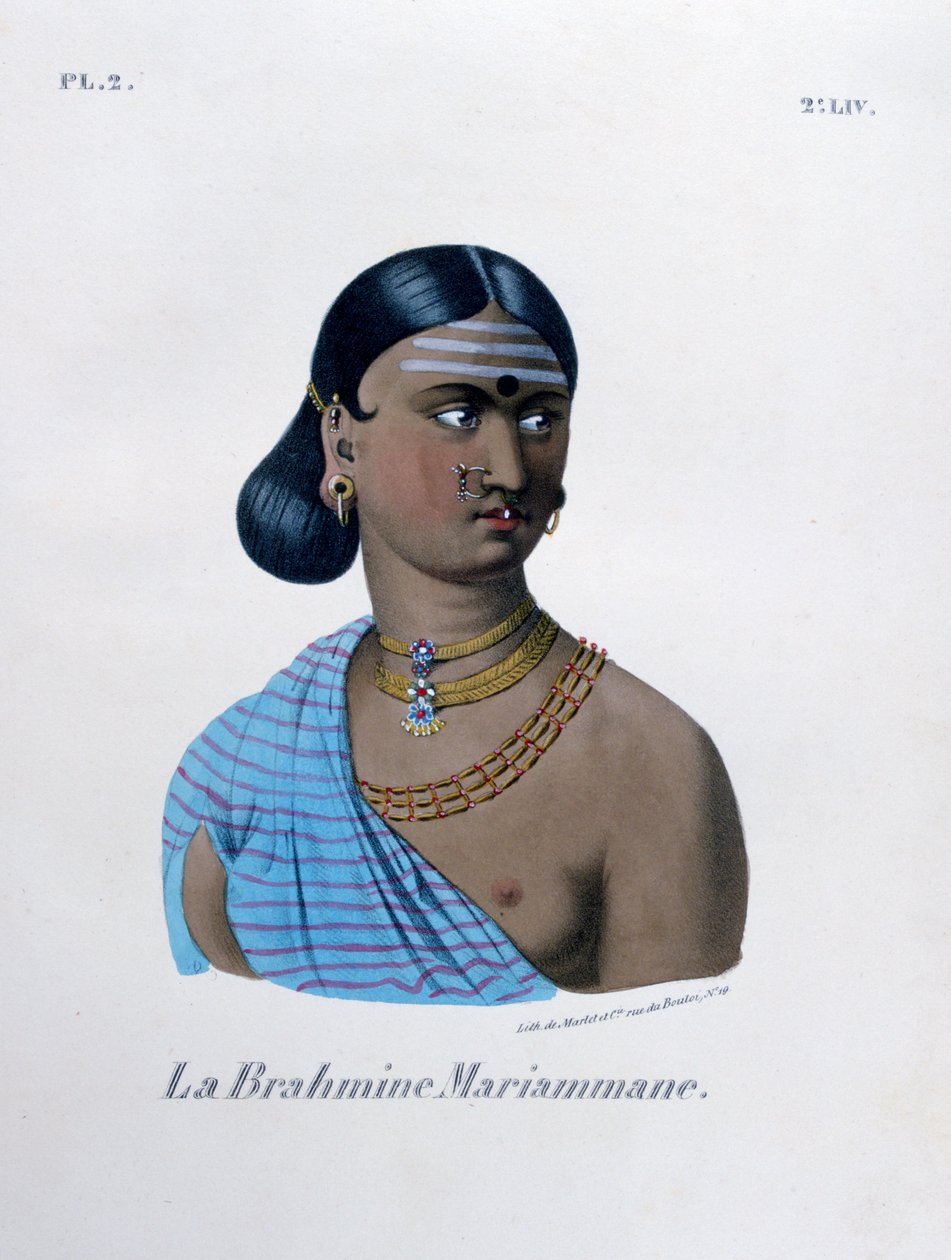 Brâmane Mariamman, 1828. de Marlet et Cie