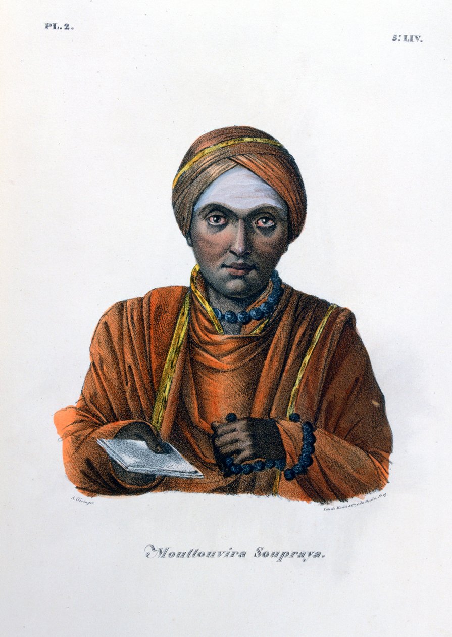 Mouttouvira Soupraya, 1828 de Marlet et Cie