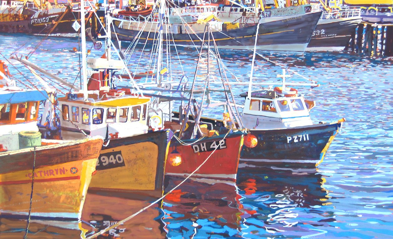 Amarrações do porto, 2010 de Martin Decent
