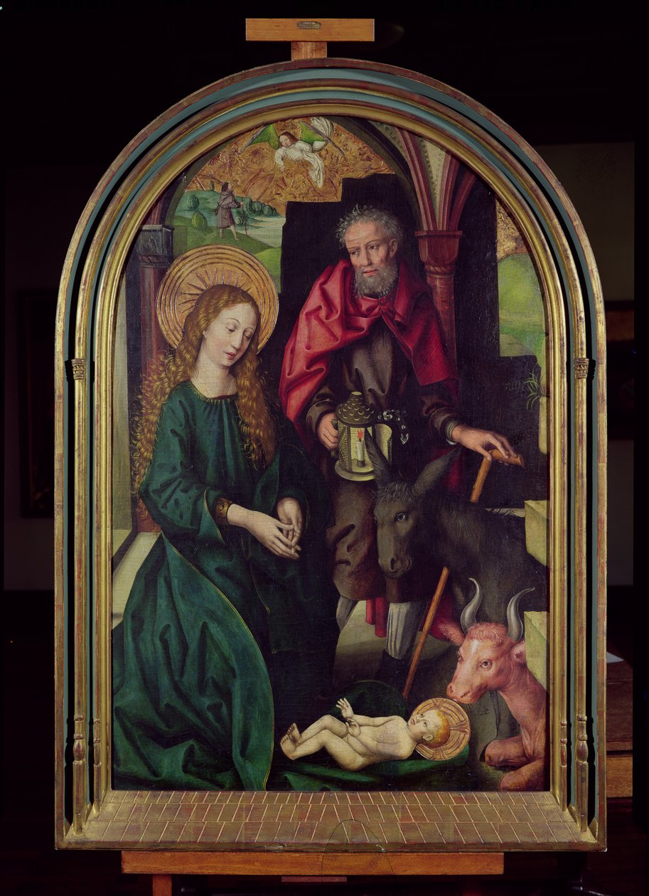 A Natividade, c.1478 de Martin Schongauer