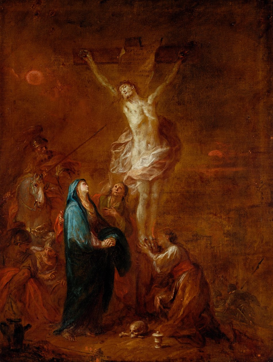 Cristo na cruz de Martin Johann Schmidt