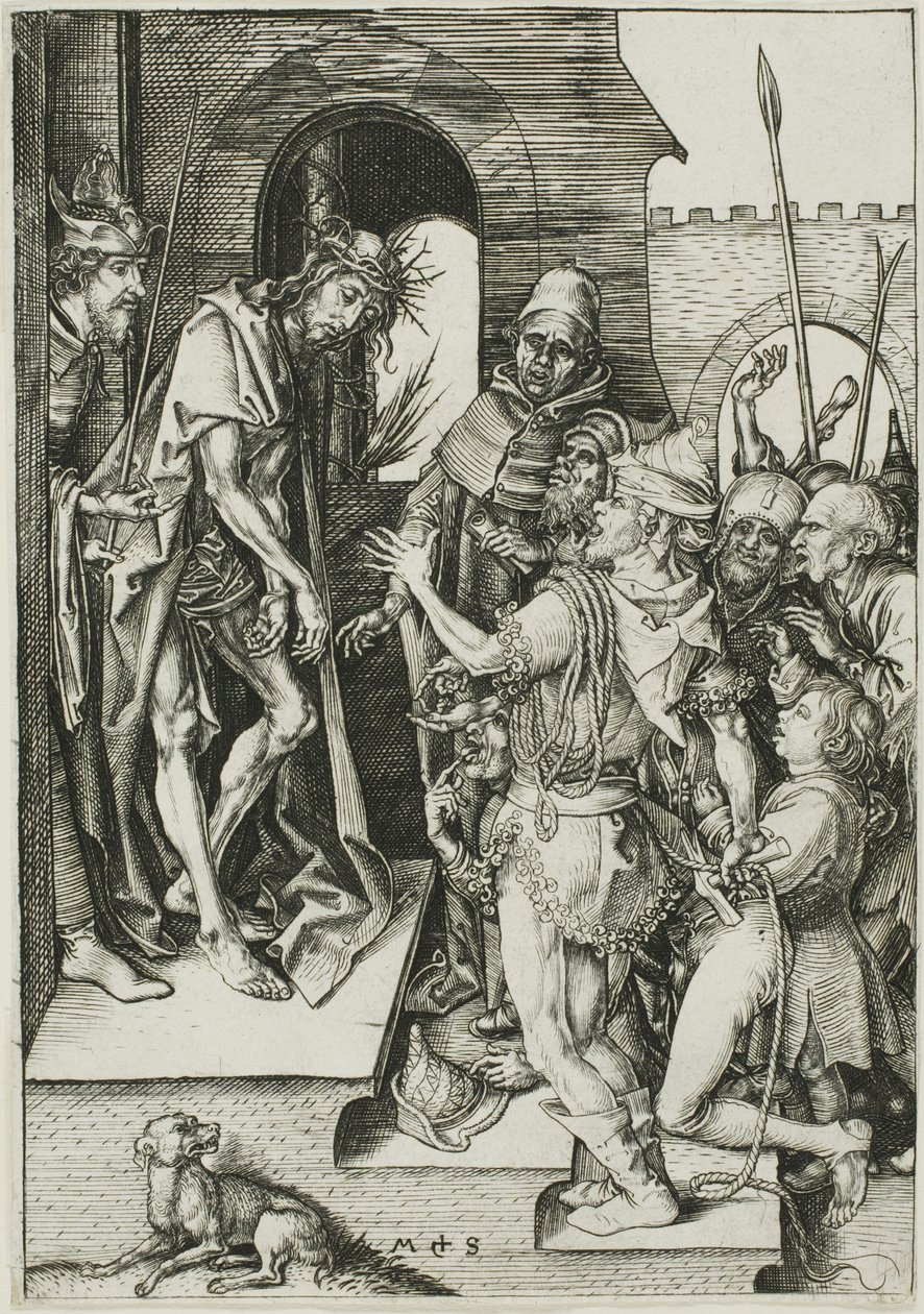 Ecce Homo, de A Paixão de Martin Schongauer