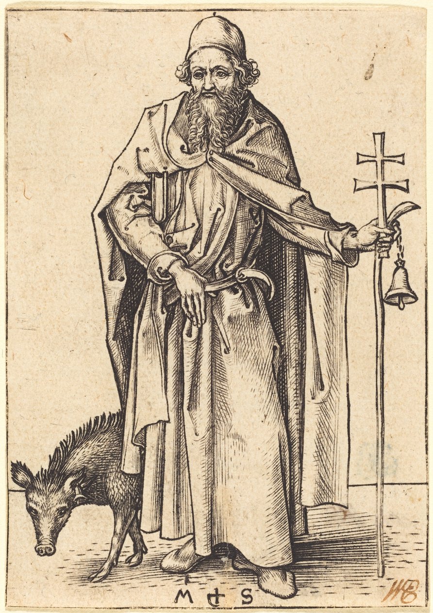 Santo Antônio de Martin Schongauer