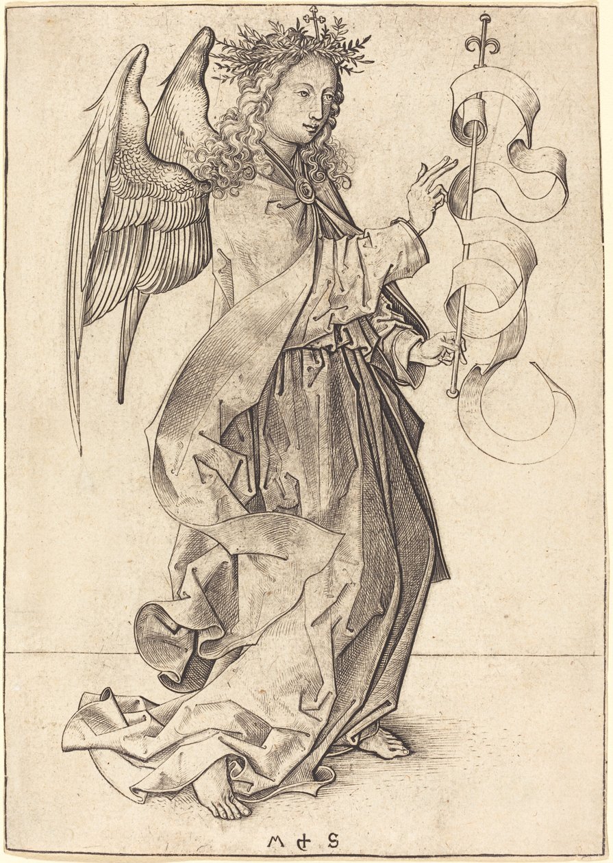 O Arcanjo Gabriel de Martin Schongauer