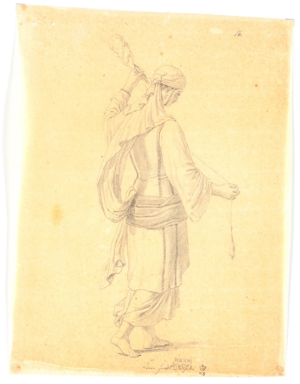 Esposa de Delfos de Martinus Rørbye