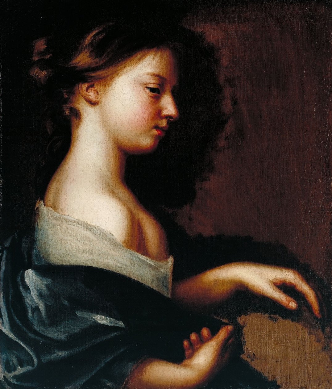 Retrato de uma jovem garota de Mary Beale
