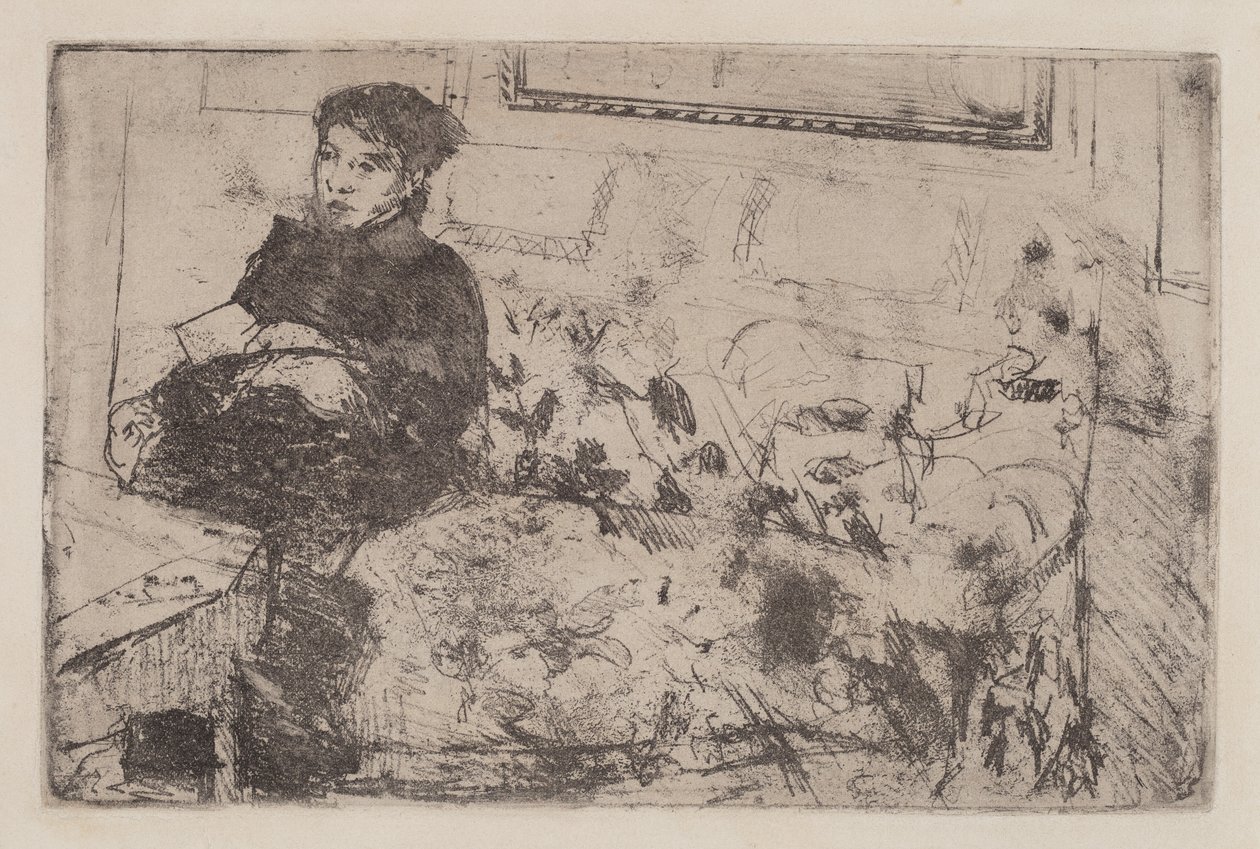 Interior: no sofá de Mary Cassatt