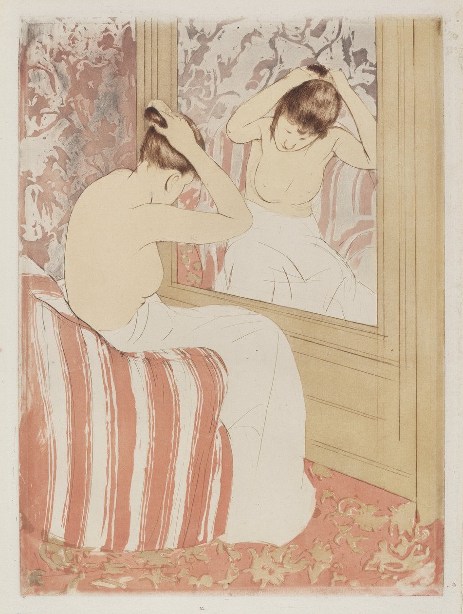 O penteado de Mary Cassatt