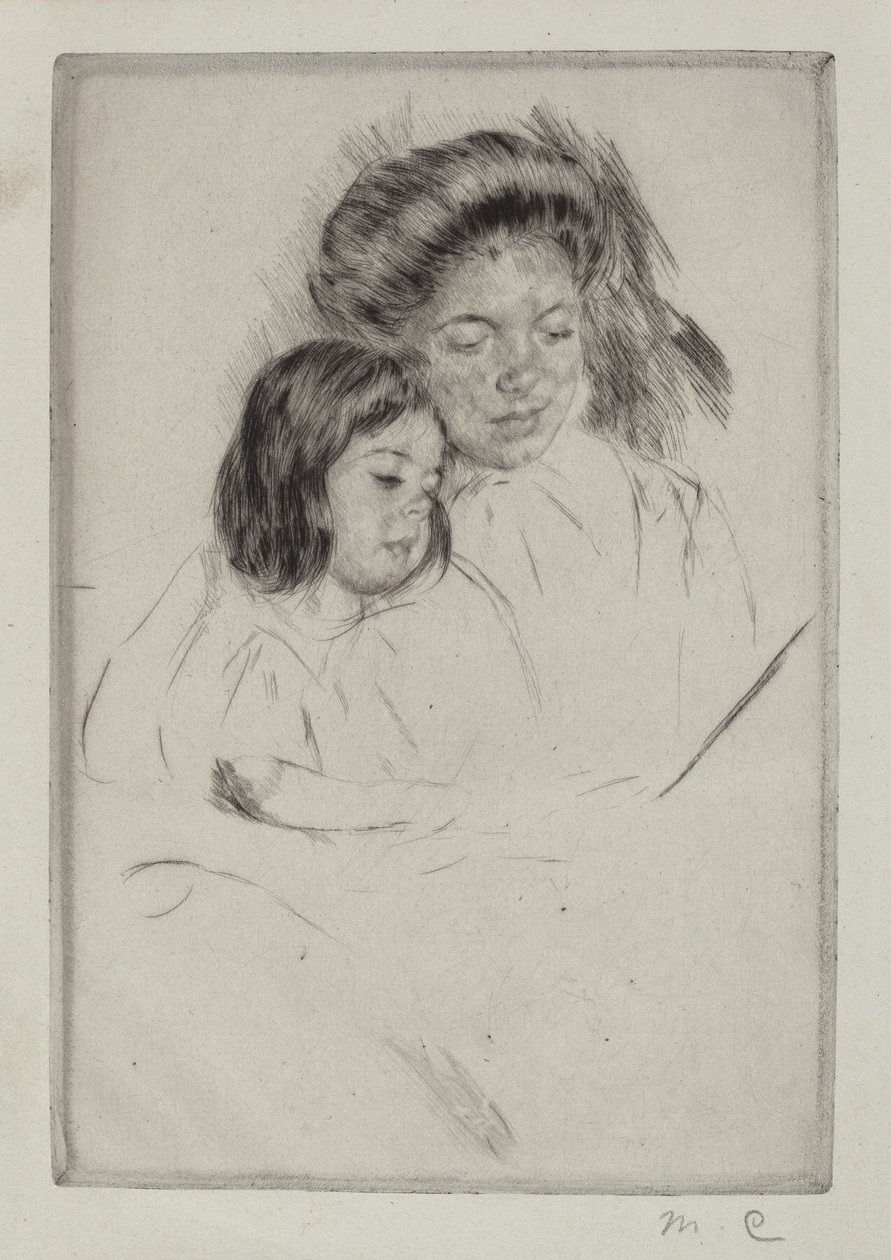 O Livro de Imagens (Nº 1) de Mary Cassatt