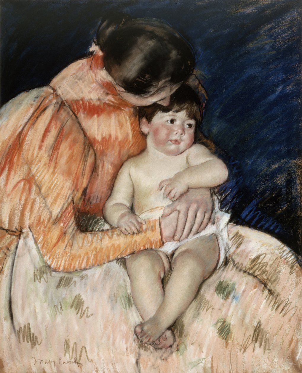 Mãe e filho de Mary Stevenson Cassatt