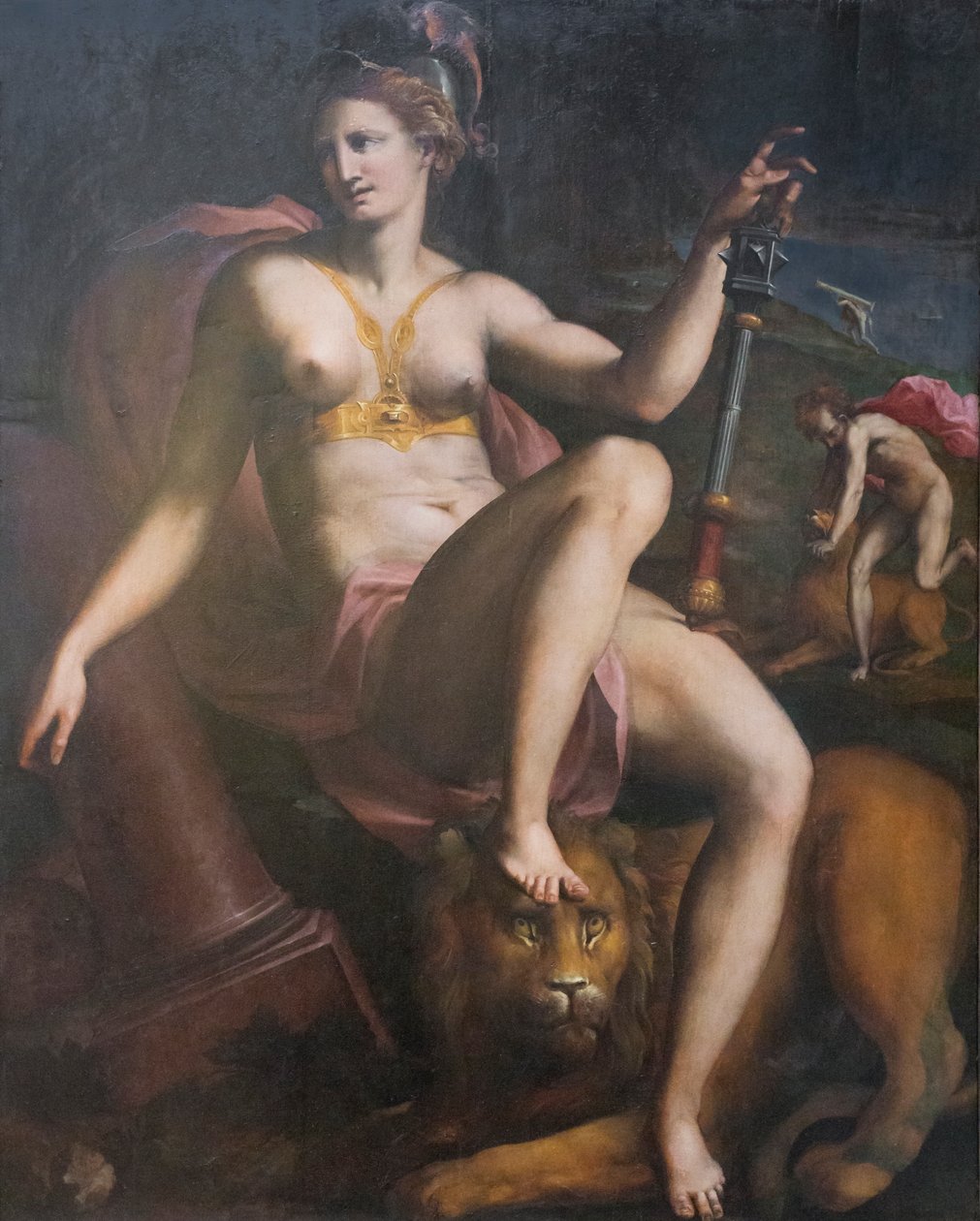 Alegoria da Fortitude de Maso da San Friano
