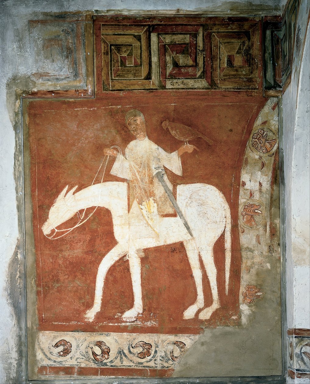 Falcoeiro de Master of San Baudelio