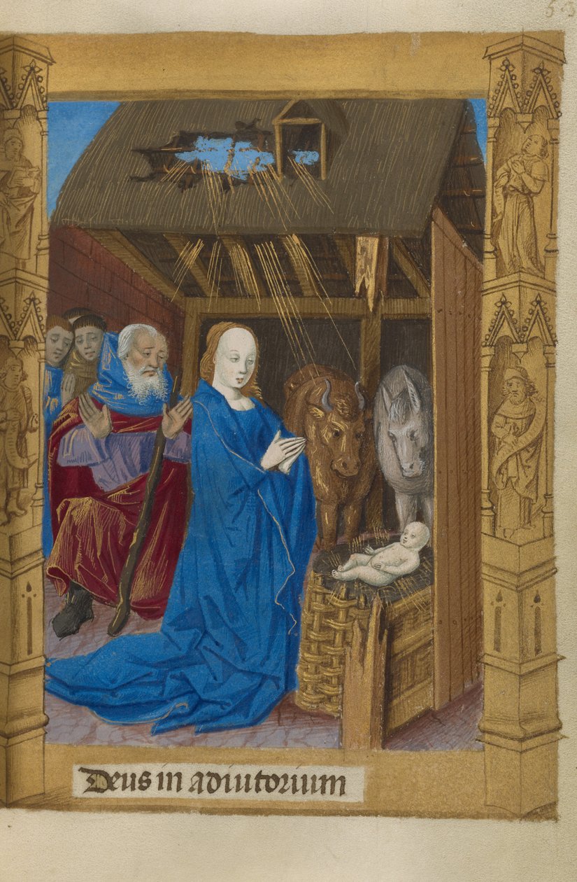 A Natividade de Master of Guillaume Lambert